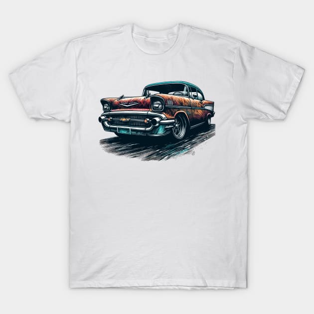 Chevy Bel Air T-Shirt by Vehicles-Art